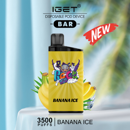 IGET BAR BANANA POMEGRANATE CHERRY ICE – 3500 PUFFS